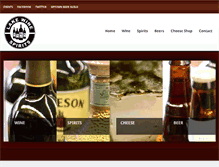 Tablet Screenshot of lakewinespirits.com